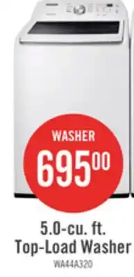 The Brick Samsung 5.1 Cu. Ft. Top-Load Washer - White - WA44A3205AW/A4 offer