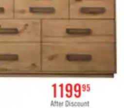 The Brick Scott Living Henri Bedroom 7-Drawer Dresser, 64W x 34H, Wood - Brown offer