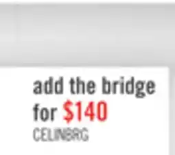 The Brick Celine Bridge offer