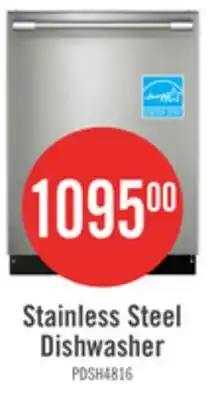 The Brick Frigidaire Professional 24 45 dBA Top Control Dishwasher - Stainless Steel - PDSH4816BF offer