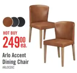 The Brick Arlo Dining Chair with Vegan Leather Fabric - Copper offer
