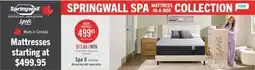 The Brick Springwall Spa 8 Firm Smooth Top Queen Mattress in a Box offer