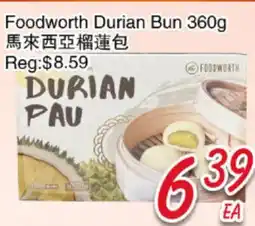 Foody Mart Foodworth Durian Bun offer