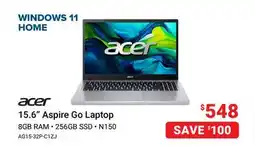 Visions Electronics ACER 15.6 Aspire Go Laptop offer