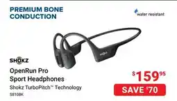 Visions Electronics SHOKZ OpenRun Pro Sport Headphones offer