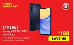 Visions Electronics Samsung Galaxy A15 5G 128GB (Unlocked) offer