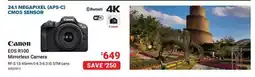 Visions Electronics Canon EOS R100 Mirrorless Camera offer