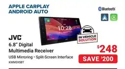 Visions Electronics JVC 6.8 Digital Multimedia Receiver offer