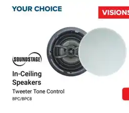 Visions Electronics Soundstage 6.5 In-Ceiling Speakers offer