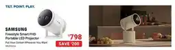 Visions Electronics Samsung Freestyle Smart FHD Portable LED Projector offer