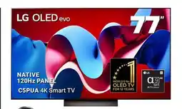 Visions Electronics LG 77 NATIVE 120Hz PANEL C5PUA 4K Smart TV offer