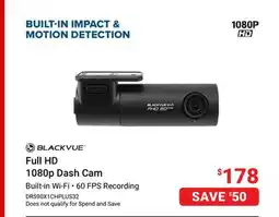 Visions Electronics BLACKVUE Full HD 1080p Dash Cam offer