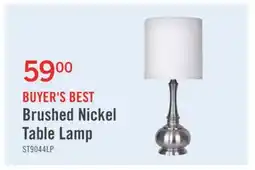 The Brick 23 Brushed Nickel Table Lamp offer