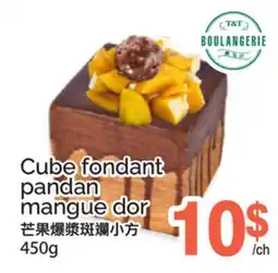 T&T Supermarket CUBE FONDANT PANDAN MANGUE DOR offer