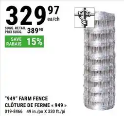 BMR "949" farm fence clôture de ferme offer