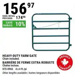 BMR Heavy-duty farm gate offer