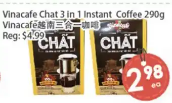 Fresh Palace Supermarket Vinacafe Chat 3 in 1 Instant Coffee offer