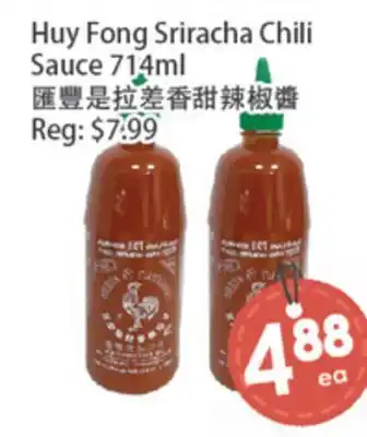 Fresh Palace Supermarket Huy Fong Sriracha Chili Sauce offer