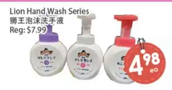 Fresh Palace Supermarket Lion Hand Wash Series offer