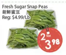 Fresh Palace Supermarket Fresh Sugar Snap Peas offer