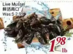 Tone Tai Supermarket Live Mussel offer
