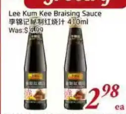 Tone Tai Supermarket Lee Kum Kee Braising Sauce offer