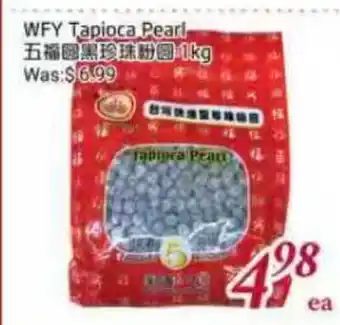 Tone Tai Supermarket WFY Tapioca Pearl offer
