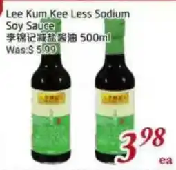 Tone Tai Supermarket Lee Kum Kee Less Sodium Soy Sauce offer