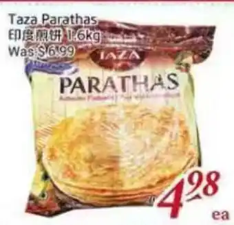 Tone Tai Supermarket Taza Parathas offer