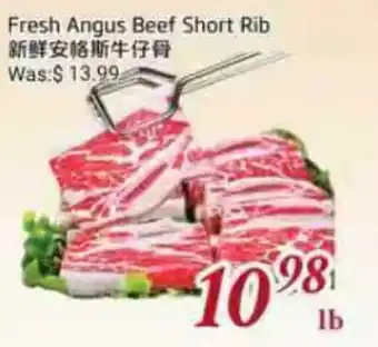 Tone Tai Supermarket Fresh Angus Beef Short Rib offer