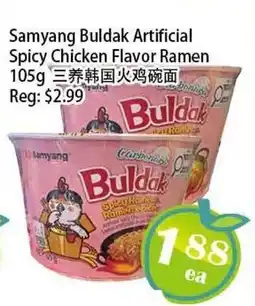 Food Depot Supermarket Samyang Buldak Artificial Spicy Chicken Flavor Ramen offer