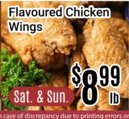 Nations Fresh Foods Flavoured Chicken Wings offer