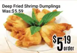 Nations Fresh Foods Deep Fried Shrimp Dumplings offer
