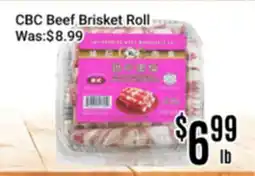 Nations Fresh Foods CBC Beef Brisket Roll offer