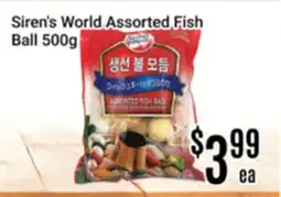 Nations Fresh Foods Siren's World Assorted Fish Ball offer