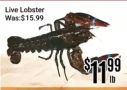 Nations Fresh Foods Live Lobster offer