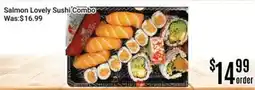 Nations Fresh Foods Salmon Lovely Sushi Combo offer