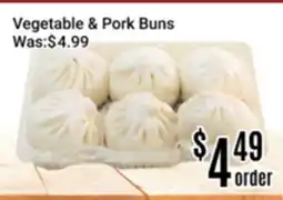 Nations Fresh Foods Vegetable & Pork Buns offer