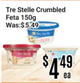 Nations Fresh Foods Tre Stelle Crumbled Feta offer