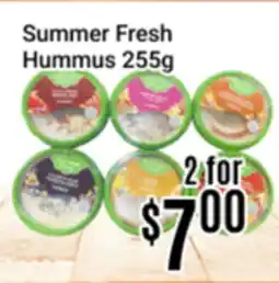 Nations Fresh Foods Summer Fresh Hummus offer