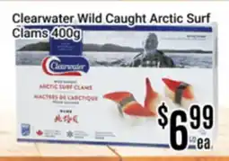 Nations Fresh Foods Clearwater Wild Caught Arctic Surf Clams offer