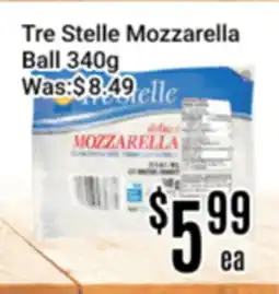 Nations Fresh Foods Tre Stelle Mozzarella Ball offer
