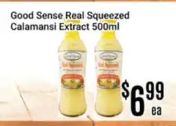 Nations Fresh Foods Good Sense Real Squeezed Calamansi Extract offer