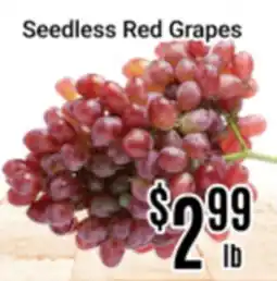 Nations Fresh Foods Seedless Red Grapes offer