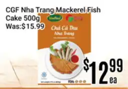 Nations Fresh Foods CGF Nha Trang Mackerel Fish Cake offer