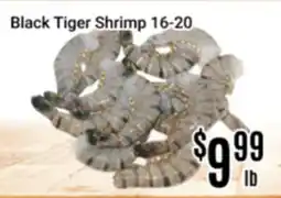 Nations Fresh Foods Black Tiger Shrimp 16-20 offer