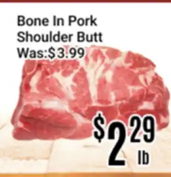Nations Fresh Foods Bone In Pork Shoulder Butt offer