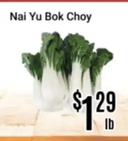 Nations Fresh Foods Nai Yu Bok Choy offer