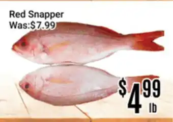 Nations Fresh Foods Red Snapper offer