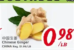 United Supermarket Chinese Ginger offer